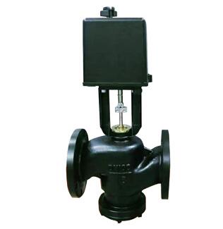 DHL45-16法蘭電動(dong)二通閥