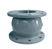 消聲止回(huí)閥（硬密封中(zhōng)心導向結構(gou)法蘭式及對(dui)夾式連接）